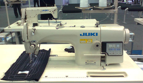 成都圣浪服飾有限公司,進口縫紉機